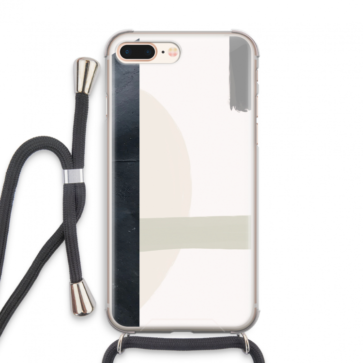 Baca: iPhone 7 PLUS Transparant Hoesje met koord