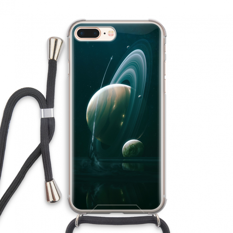 Mercurius: iPhone 7 PLUS Transparant Hoesje met koord