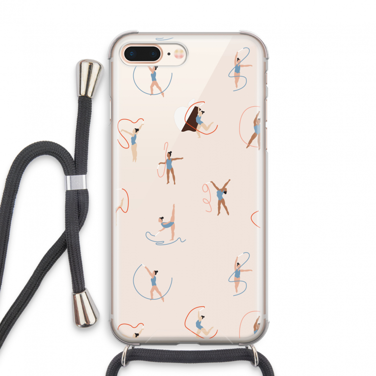 Dancing #3: iPhone 7 PLUS Transparant Hoesje met koord