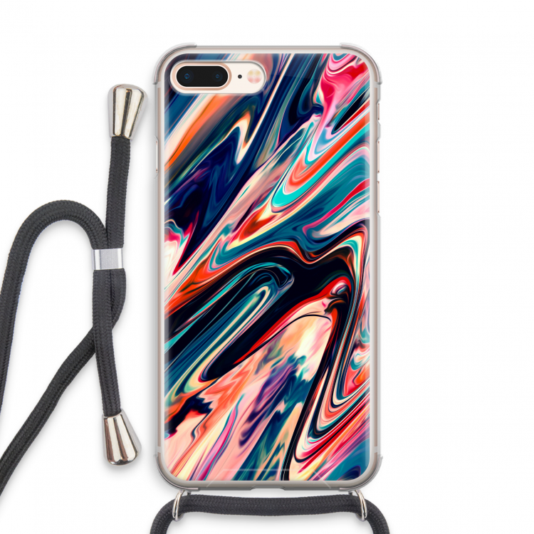 Quantum Being: iPhone 7 PLUS Transparant Hoesje met koord