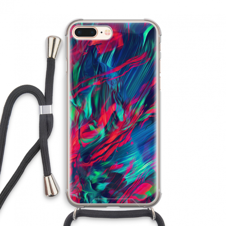 Pilgrims Of The Sea: iPhone 7 PLUS Transparant Hoesje met koord