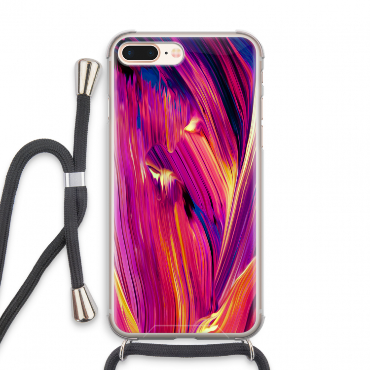 Phoenix: iPhone 7 PLUS Transparant Hoesje met koord