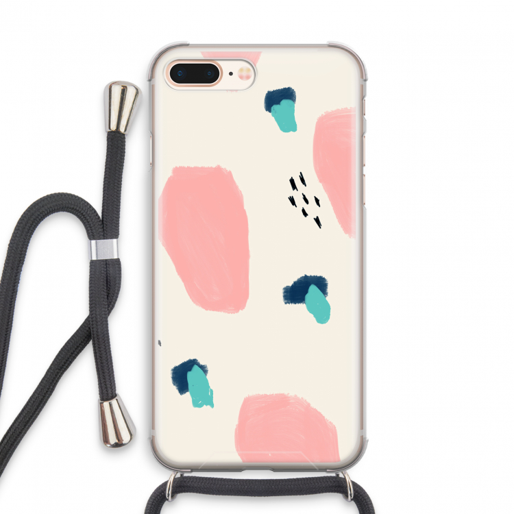 Monday Surprise: iPhone 7 PLUS Transparant Hoesje met koord
