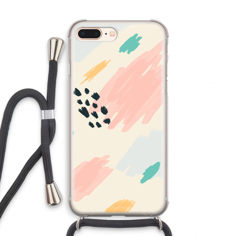 Sunday Chillings: iPhone 7 PLUS Transparant Hoesje met koord