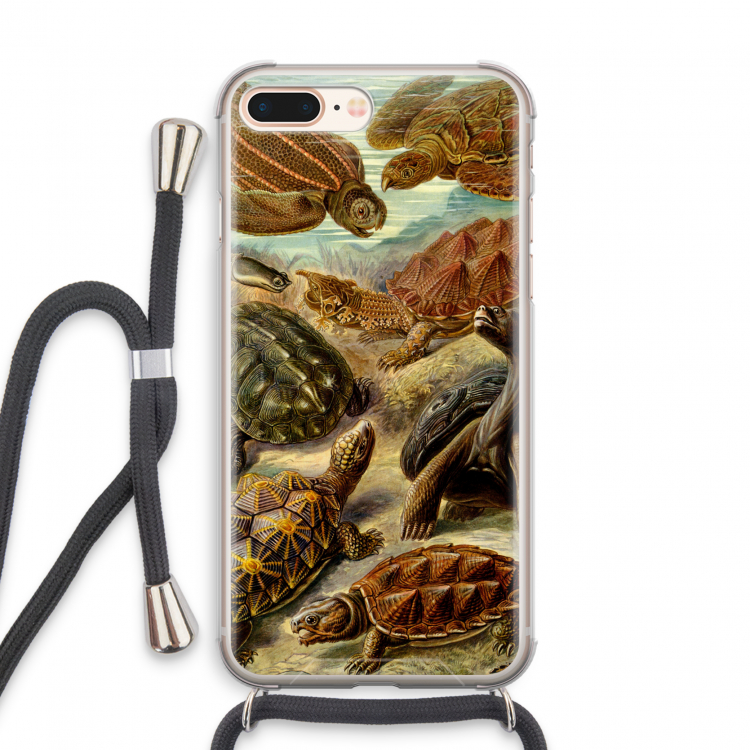 Haeckel Chelonia: iPhone 7 PLUS Transparant Hoesje met koord