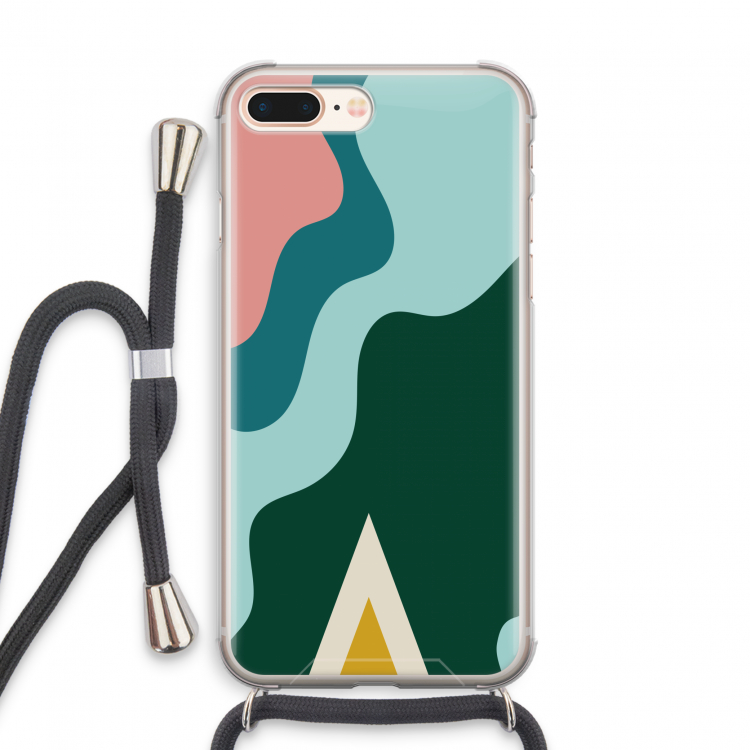 Noor B: iPhone 7 PLUS Transparant Hoesje met koord