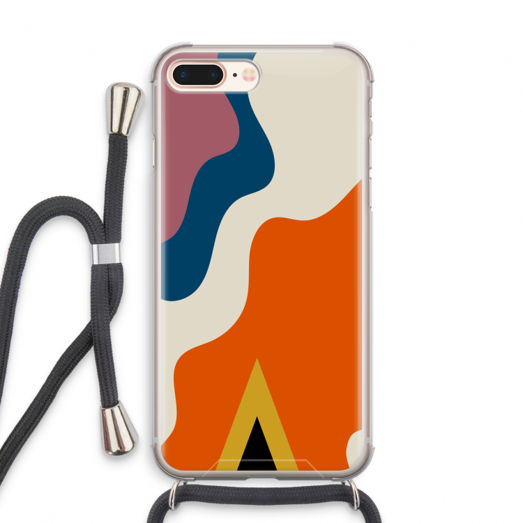Noor A: iPhone 7 PLUS Transparant Hoesje met koord