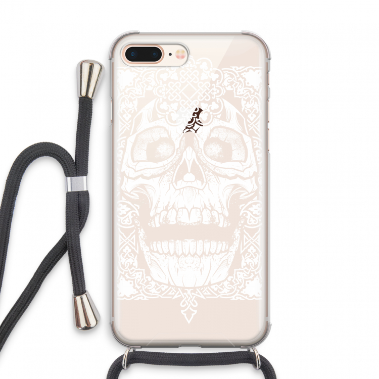 Seek & Destroy: iPhone 7 PLUS Transparant Hoesje met koord