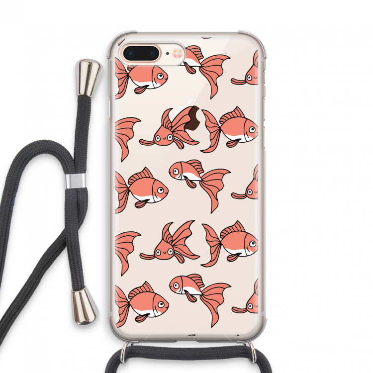 Blub: iPhone 7 PLUS Transparant Hoesje met koord