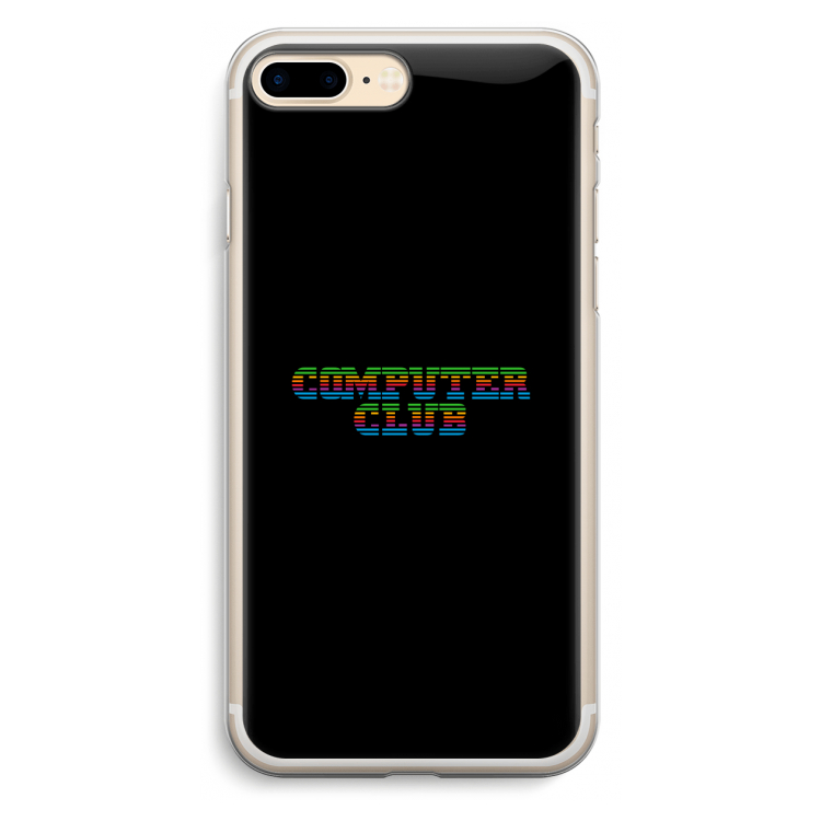 Retro: iPhone 7 Plus Transparant Hoesje