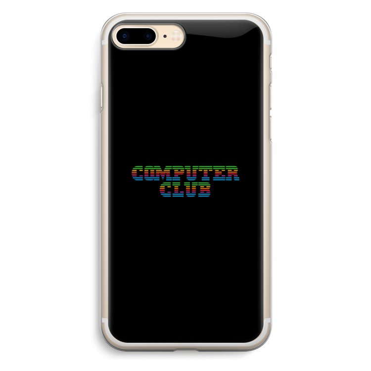 Retro: iPhone 7 Plus Transparant Hoesje