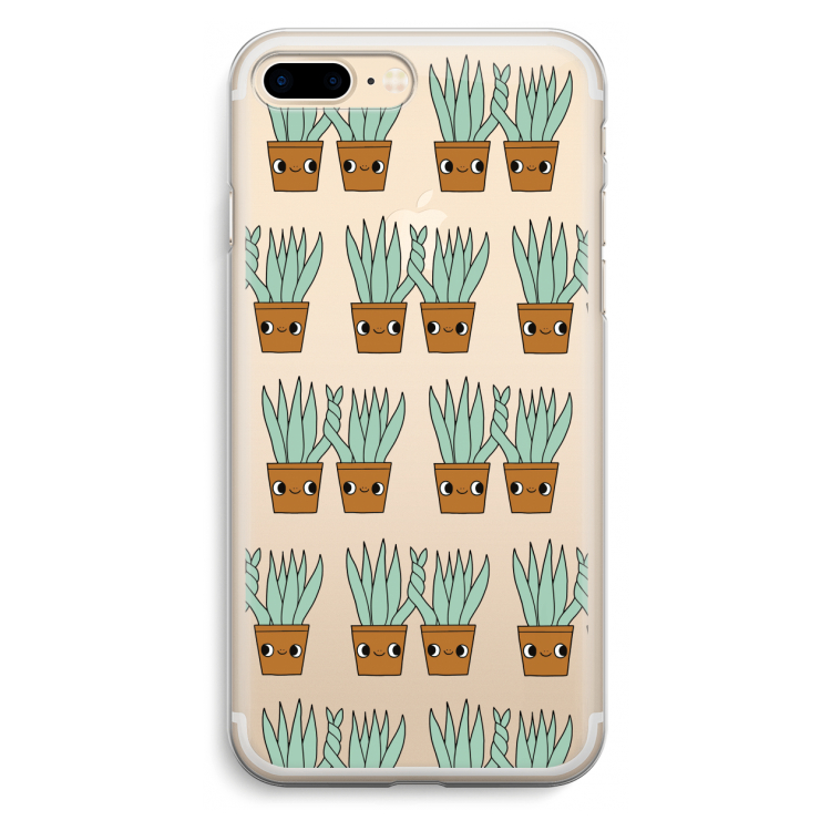 Sansevieria: iPhone 7 Plus Transparant Hoesje