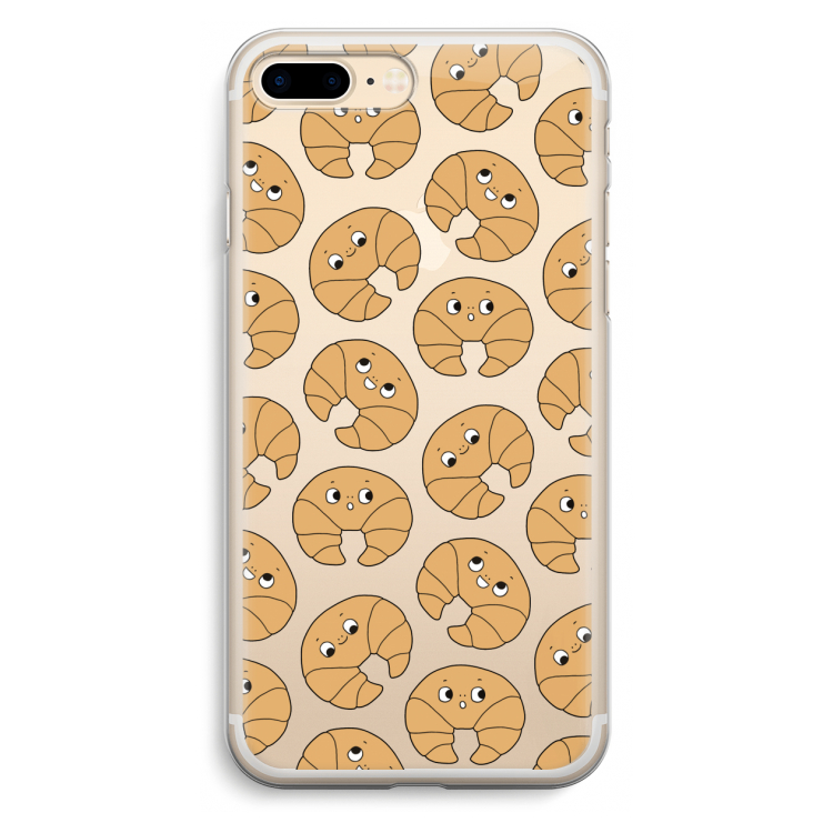 Croissant: iPhone 7 Plus Transparant Hoesje