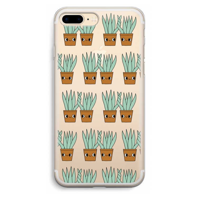 Sansevieria: iPhone 7 Plus Transparant Hoesje