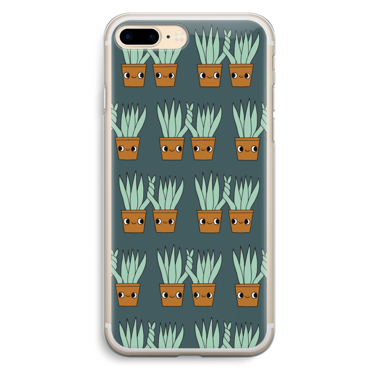 Sansevieria: iPhone 7 Plus Transparant Hoesje