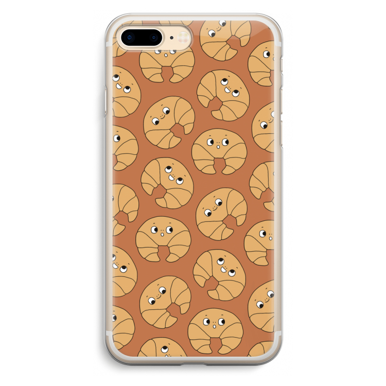 Croissant: iPhone 7 Plus Transparant Hoesje