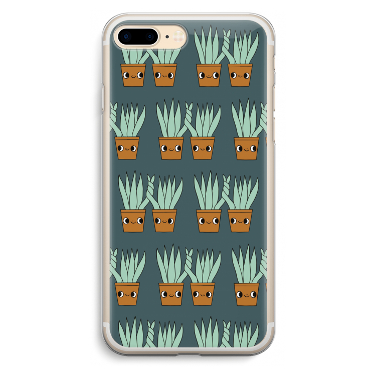 Sansevieria: iPhone 7 Plus Transparant Hoesje