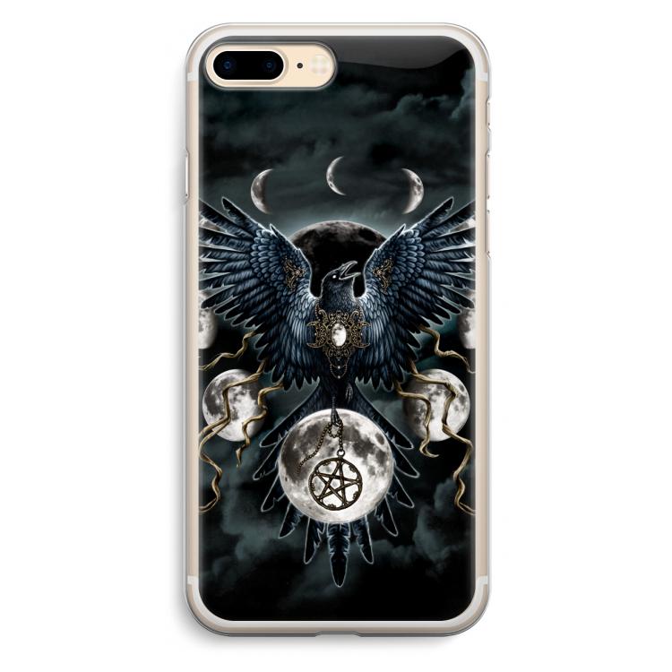 Sinister Wings: iPhone 7 Plus Transparant Hoesje