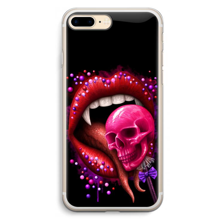 Dodelijk zoet: iPhone 7 Plus Transparant Hoesje