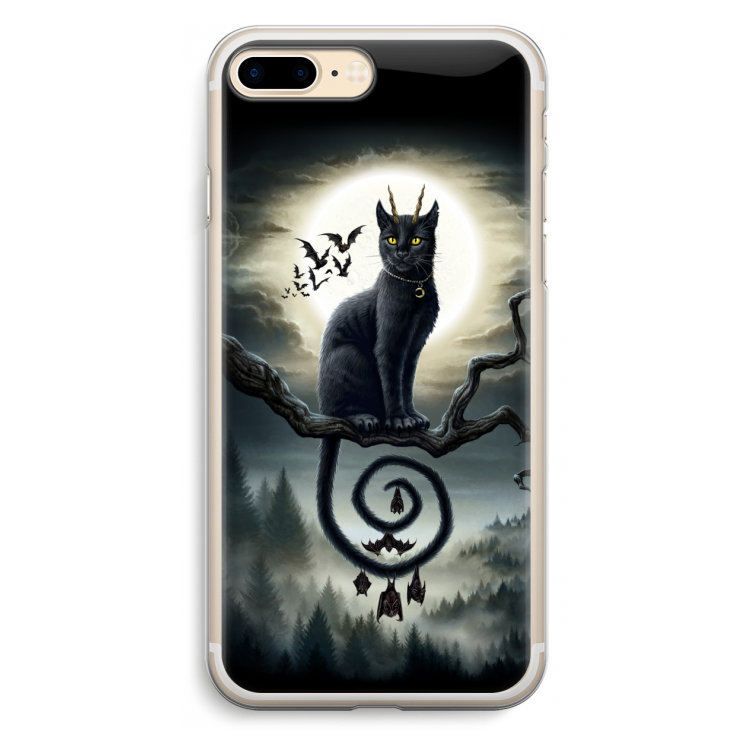 Moonlight Companions: iPhone 7 Plus Transparant Hoesje