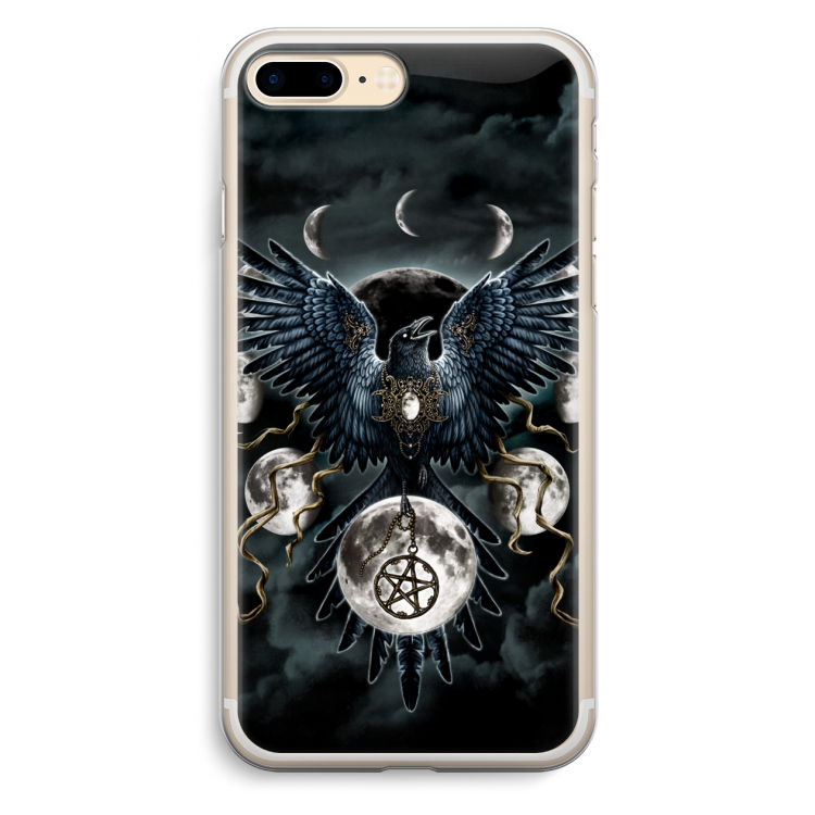 Sinister Wings: iPhone 7 Plus Transparant Hoesje