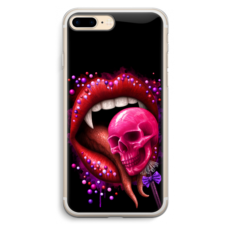 Dodelijk zoet: iPhone 7 Plus Transparant Hoesje