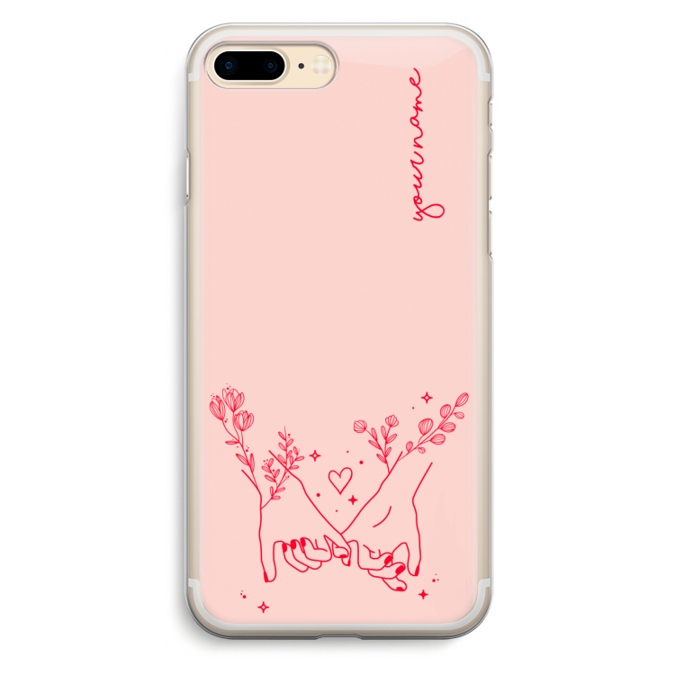 Best Friends: iPhone 7 Plus Transparant Hoesje