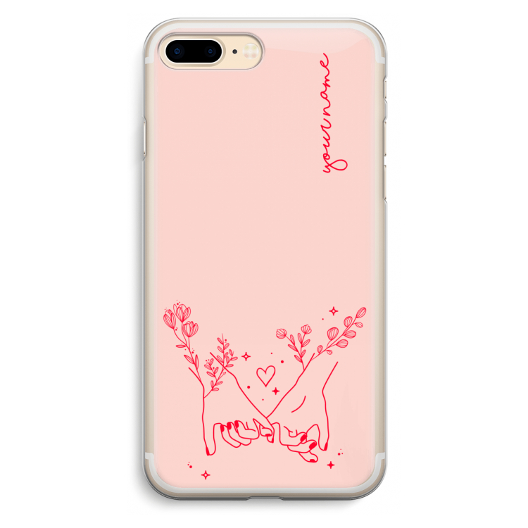 Best Friends: iPhone 7 Plus Transparant Hoesje