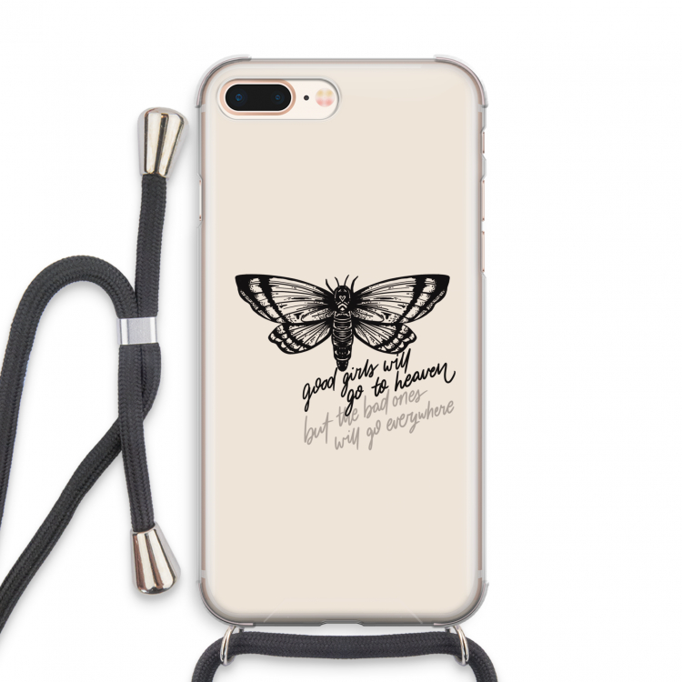 Good or bad: iPhone 7 PLUS Transparant Hoesje met koord