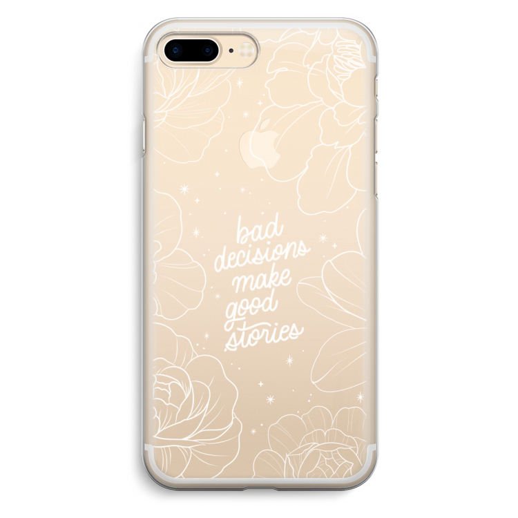 Good stories: iPhone 7 Plus Transparant Hoesje