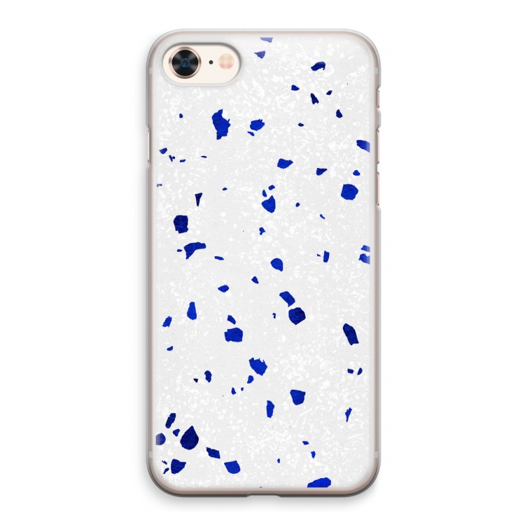 Terrazzo N°5: iPhone 8 Transparant Hoesje