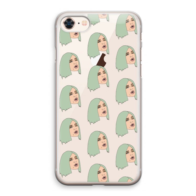 King Kylie: iPhone 8 Transparant Hoesje