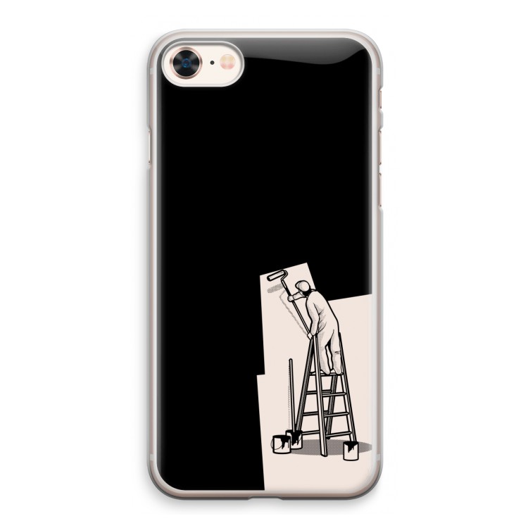 Musketon Painter: iPhone 8 Transparant Hoesje