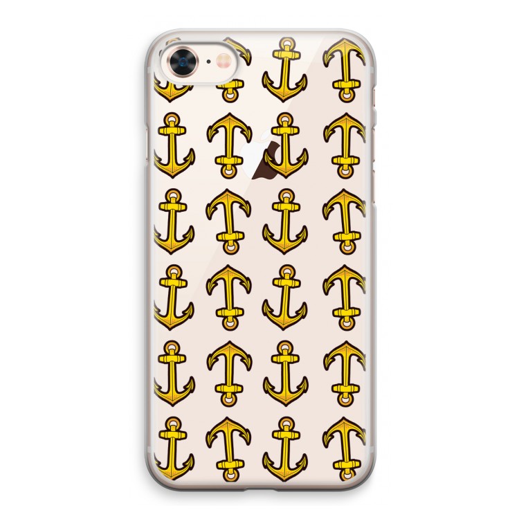 Musketon Anchor: iPhone 8 Transparant Hoesje