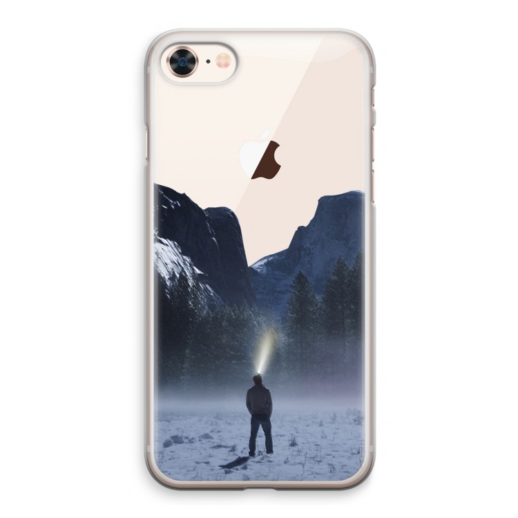 Wanderlust: iPhone 8 Transparant Hoesje