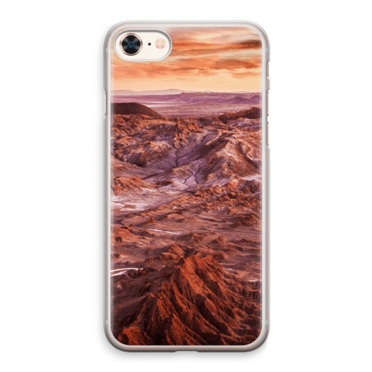 Mars: iPhone 8 Transparant Hoesje