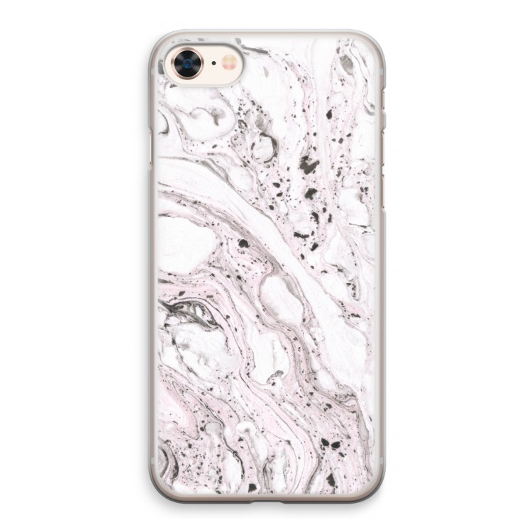 Mengelmoes: iPhone 8 Transparant Hoesje