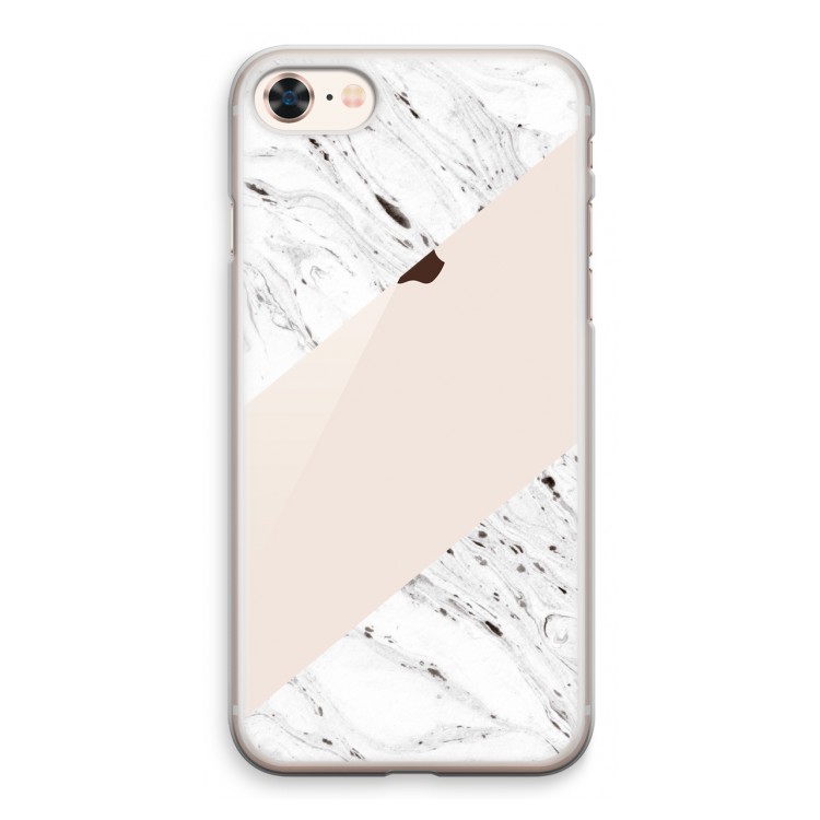Biggest stripe: iPhone 8 Transparant Hoesje