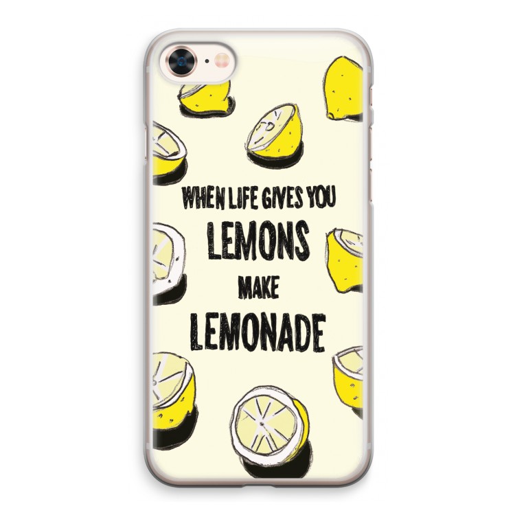 Lemonade: iPhone 8 Transparant Hoesje