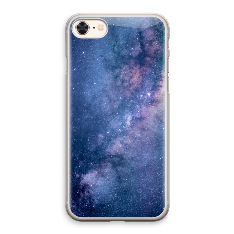 Nebula: iPhone 8 Transparant Hoesje