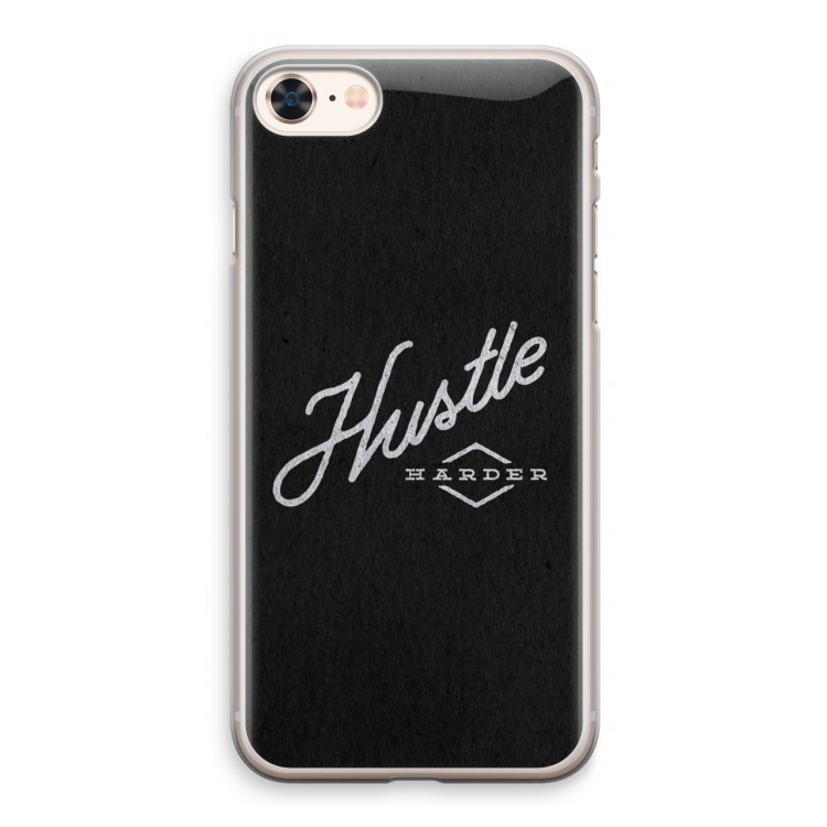 Hustle: iPhone 8 Transparant Hoesje