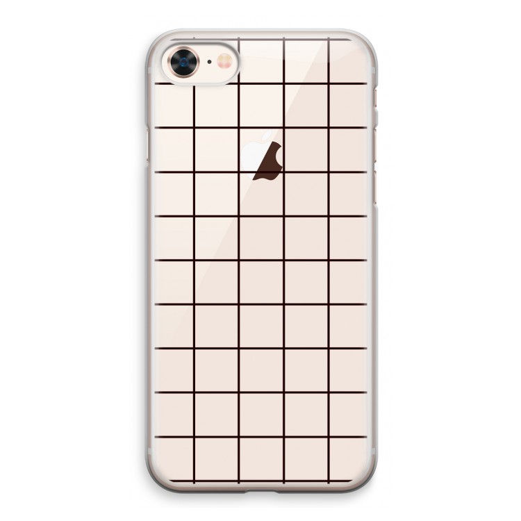 Rooster: iPhone 8 Transparant Hoesje