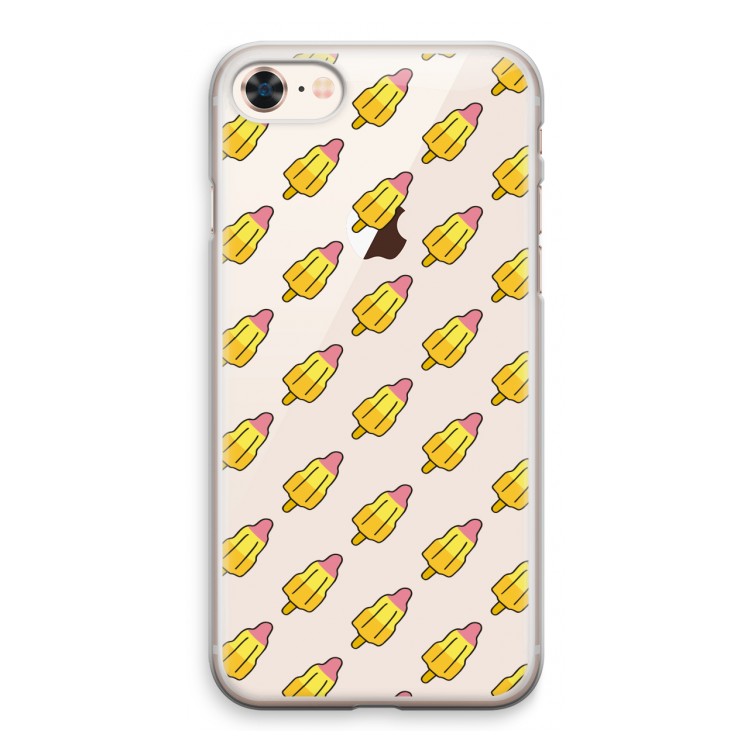 Waterijsjes: iPhone 8 Transparant Hoesje
