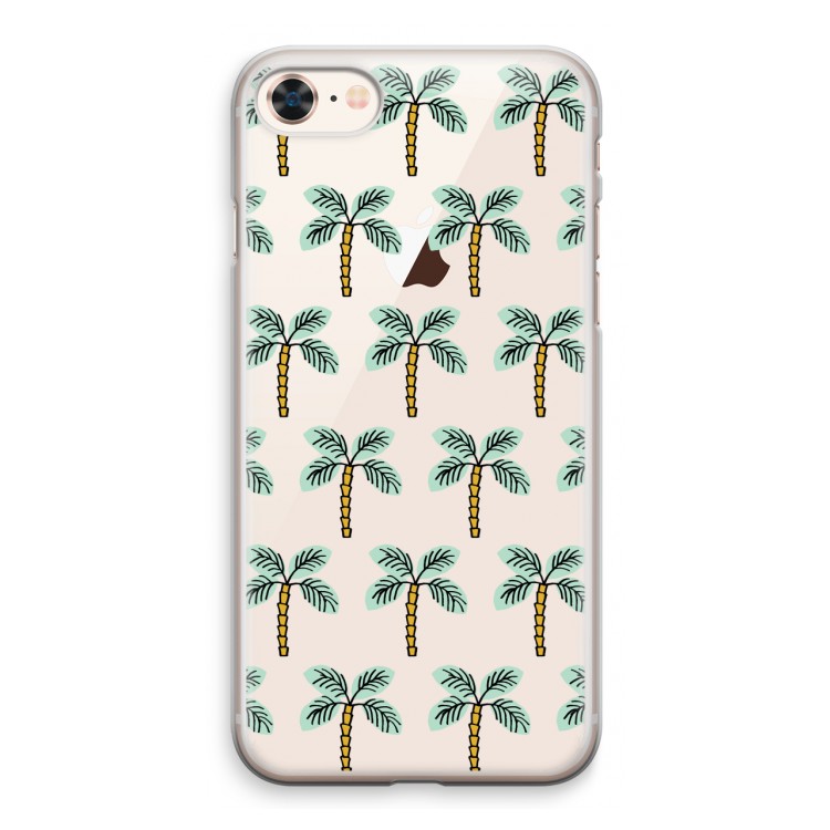 Paradise: iPhone 8 Transparant Hoesje