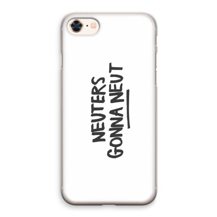 Neuters: iPhone 8 Transparant Hoesje