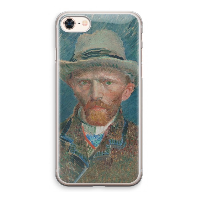 Van Gogh: iPhone 8 Transparant Hoesje