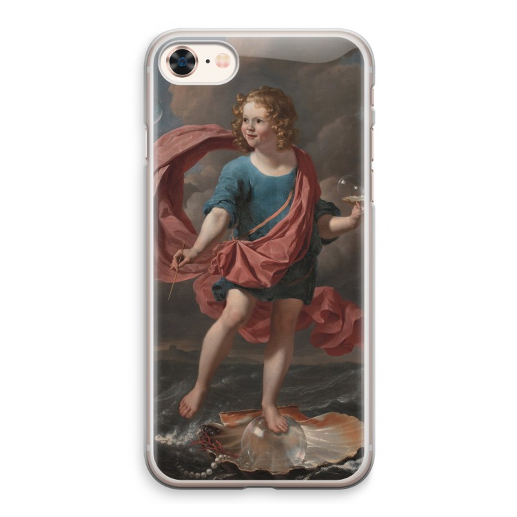 Soap Bubbles: iPhone 8 Transparant Hoesje