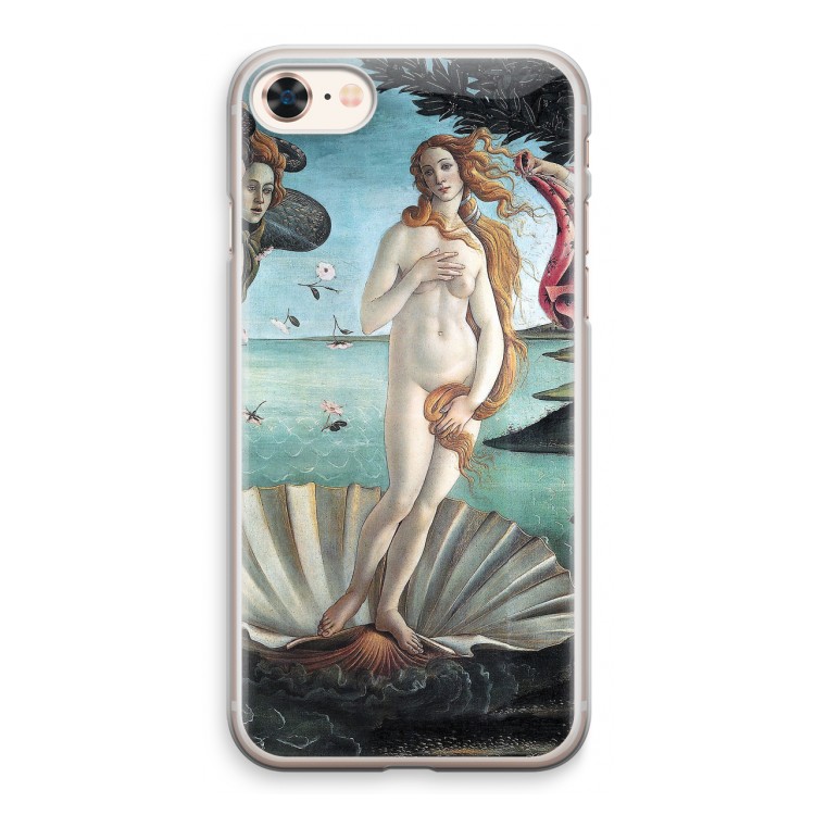 Birth Of Venus: iPhone 8 Transparant Hoesje
