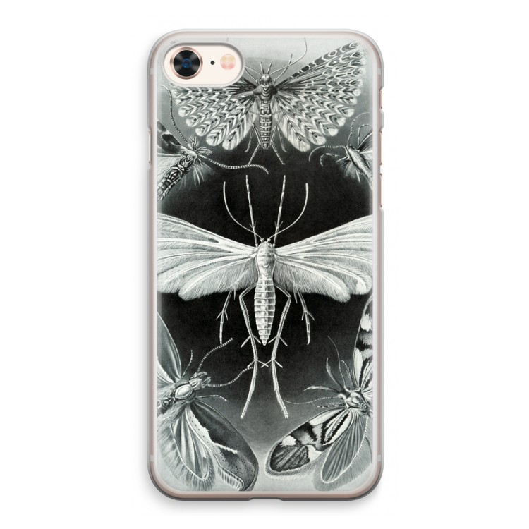 Haeckel Tineida: iPhone 8 Transparant Hoesje