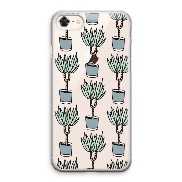 Boompje: iPhone 8 Transparant Hoesje